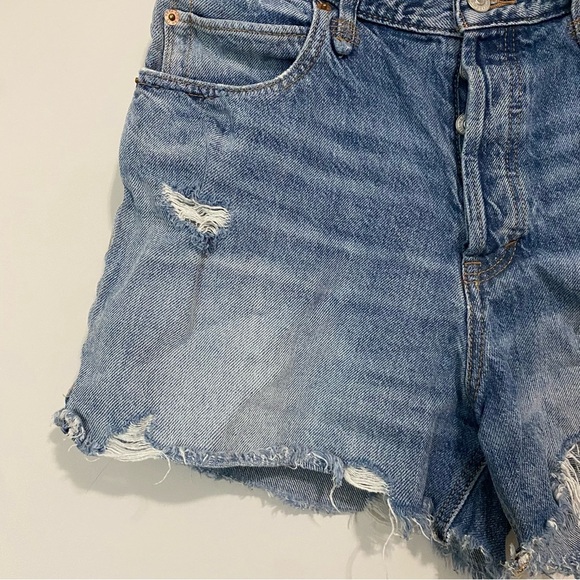 We the Free Denim Cutoff Shorts size 30 - Picture 2 of 8